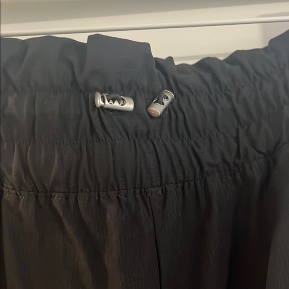 Women's FLX High-Waisted Paperbag-Waist Joggers Black Size XL - Picture 2 of 11